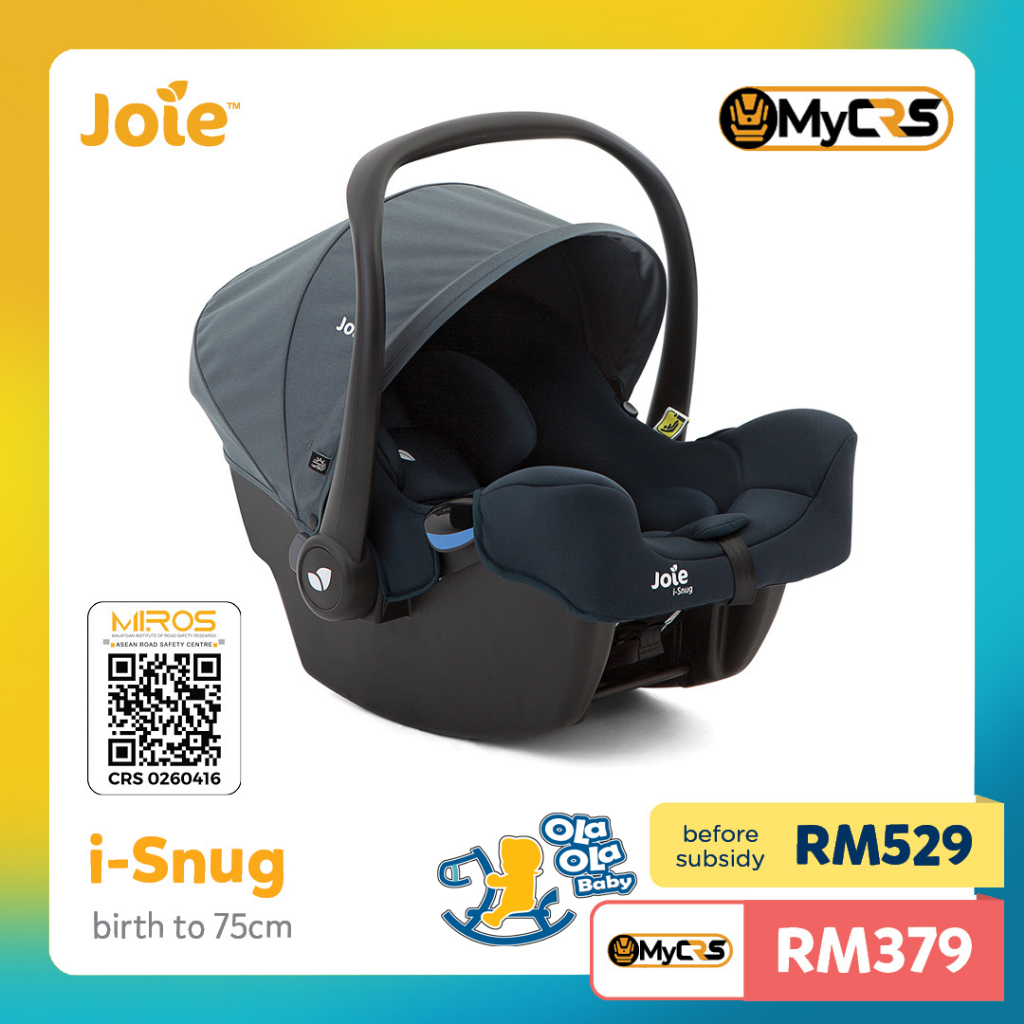 Joie Infant Carrier I-Snug™ 2 Moonlight Pro Birth+ to 13 Kg