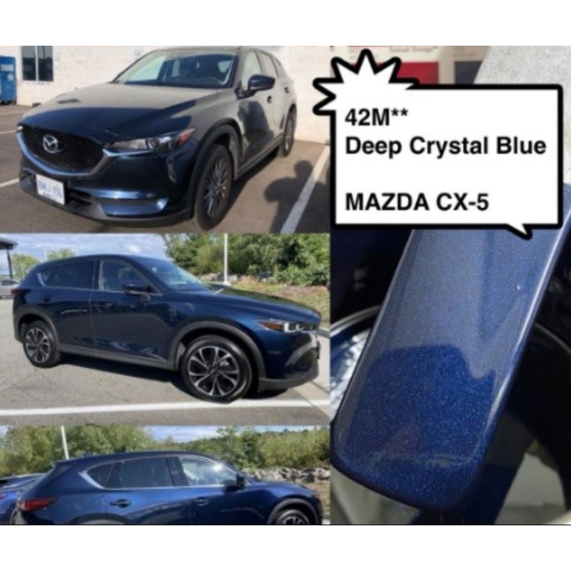 42M** Deep Crystal Blue MAZDA CX5 2K PAINT/FAST DRY/CAR PAINT/CAT