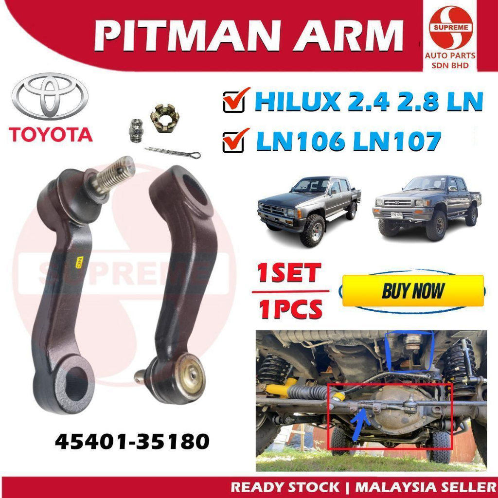 S2U Car Steering Pitman Arm Toyota Hilux 2.4 2.8 LN106 LN107 45401