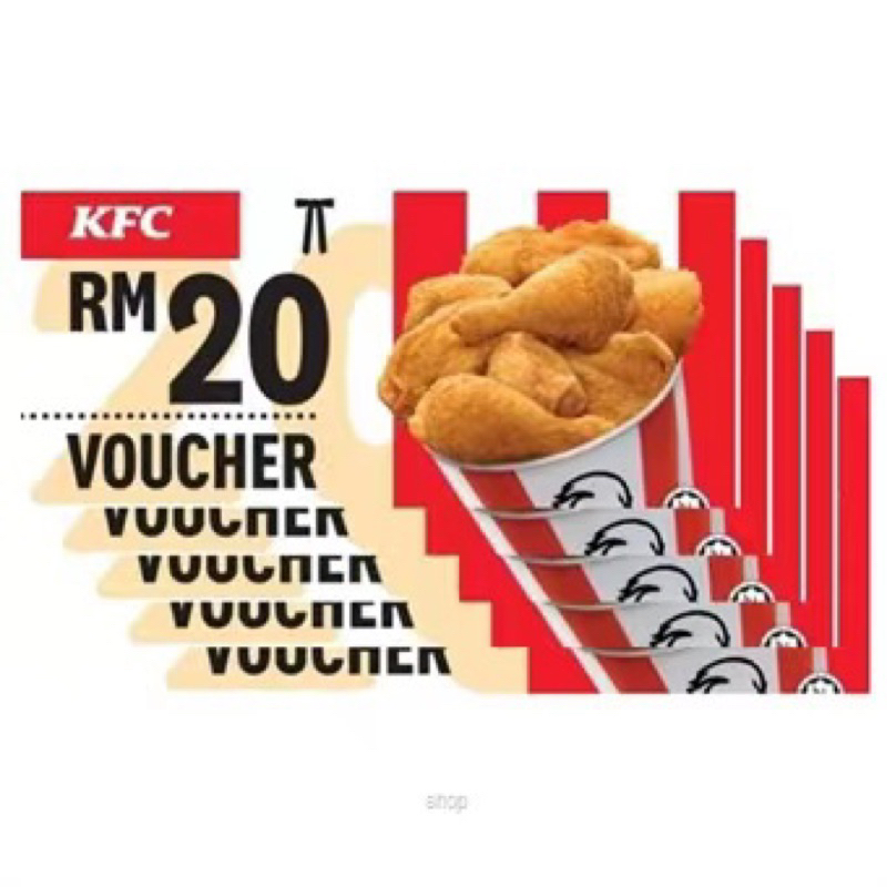 Bulk Kfc & Mcd Voucher Shopee Malaysia