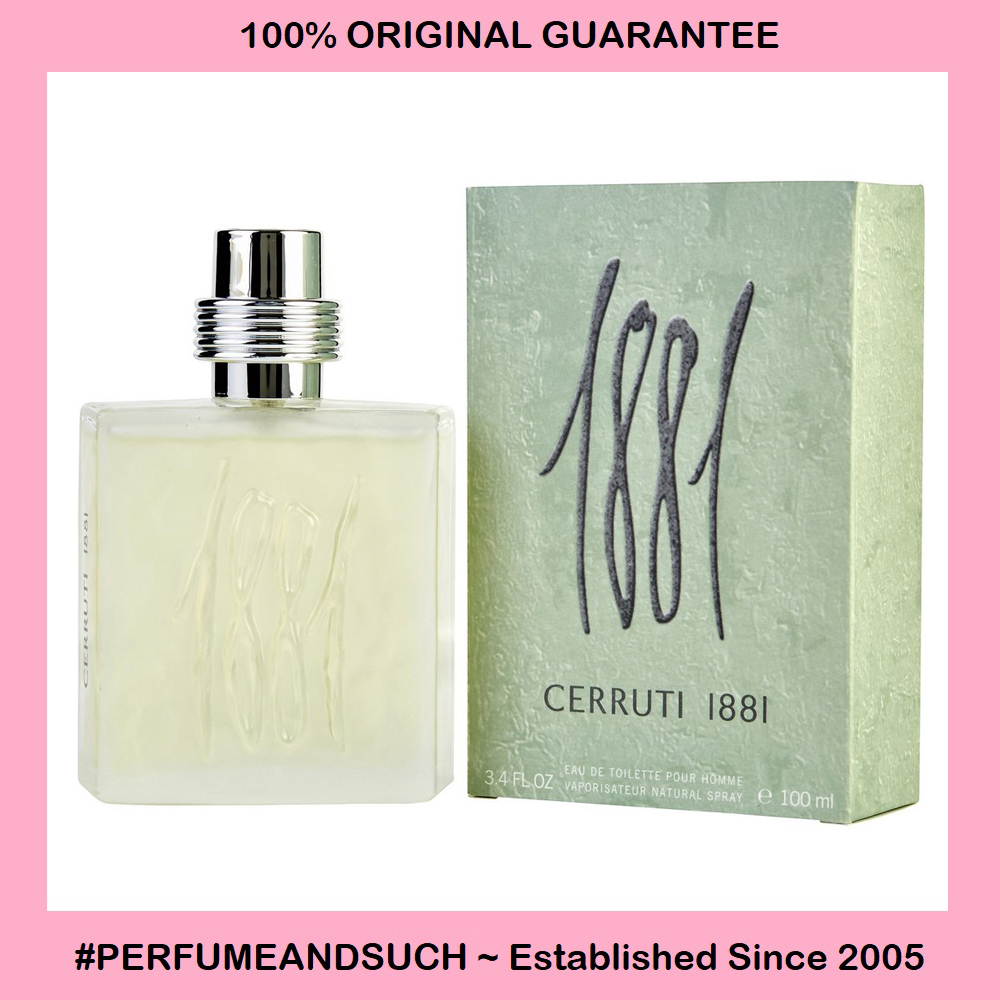 Cerruti 1881 Pour Homme 100ml Edt Spray Full Size Perfume For