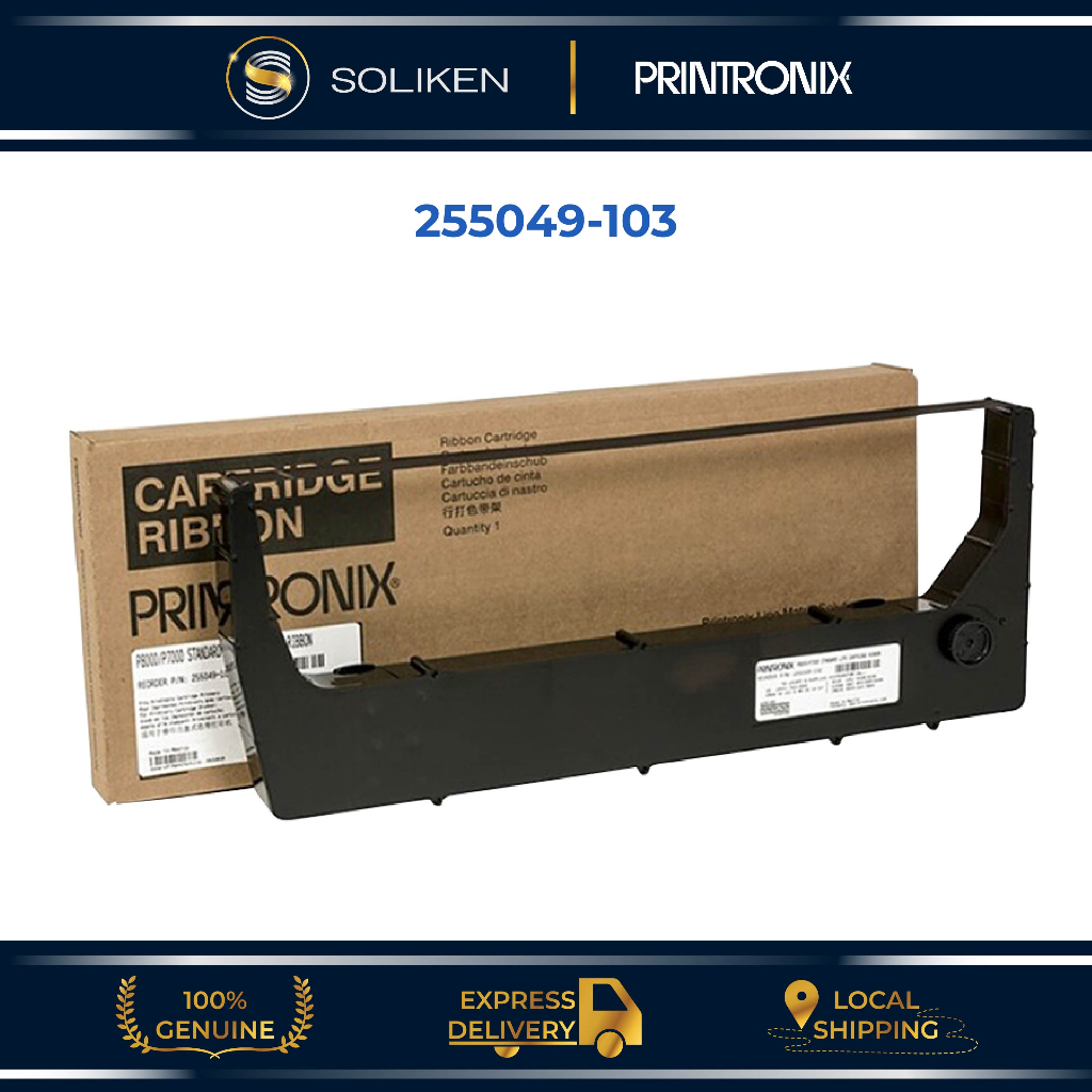 Ready Stock [ORIGINAL] Printronix 255049-103 Ribbon Cartridge (P7000 ...