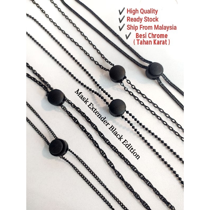 Mask Extender Tali Mask Muka Chain Mask Extender Penyambung Mask