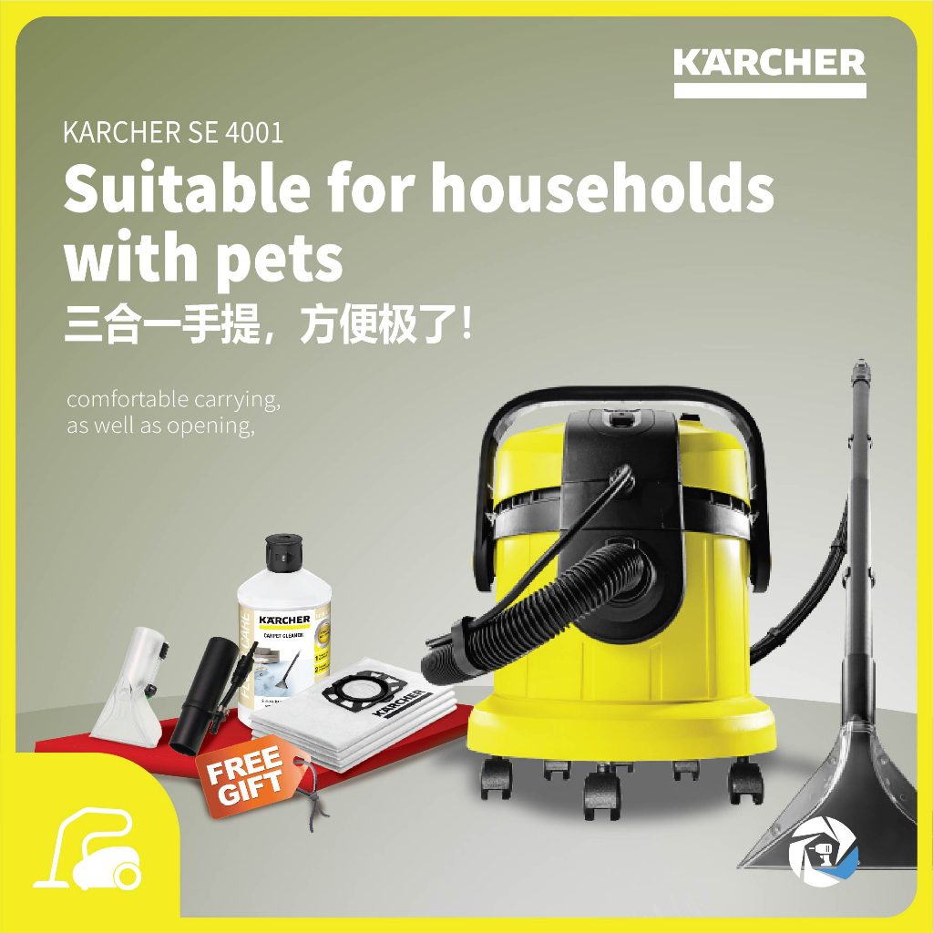 Karcher SE 4001 3-in-1 Vacuum Cleaner –