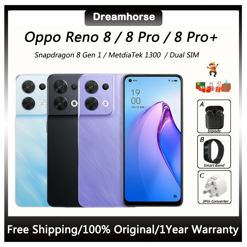 [Ready Stock]Oppo Reno 8 Pro / Oppo reno 8 Pro+ Dimensity 8100-Max Fast ...