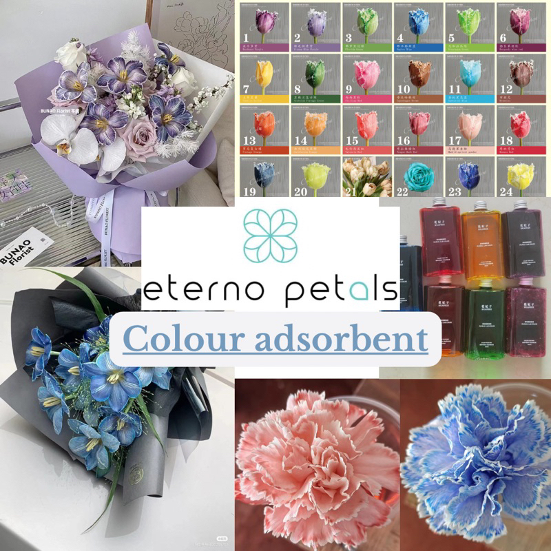 300ml Flower dye absorbent, colour absorbent INS Korean style flowers