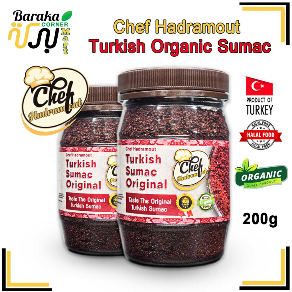 Turkish Sumac Powder Original HighQuality Sumac Serbuk 50g/100g/200g