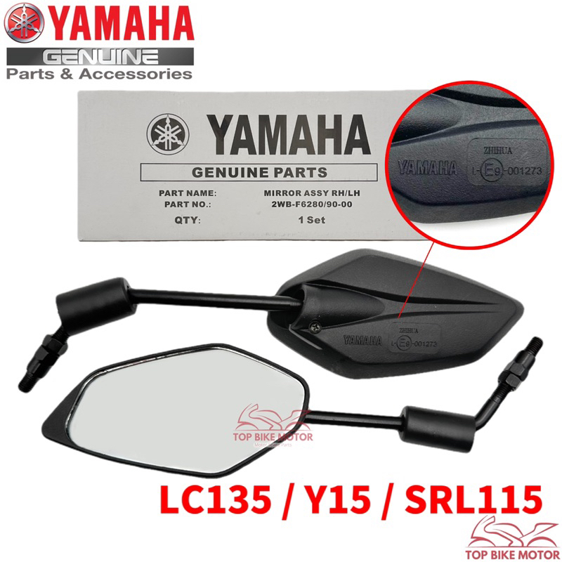 YAMAHA SIDE MIRROR Y15ZR Y15 SRL 115 LC135 NEW 135 LC NVX155 SOLARIZ