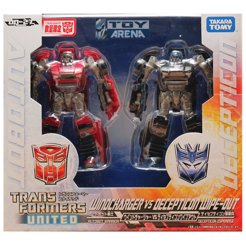 Transformers United UN-27 Windcharger and Decepticon Wipeout Set ...