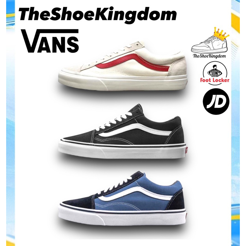 🔥Ready Stock🔥Original Legit Unisex Vans OldSkool Authorized Full Size