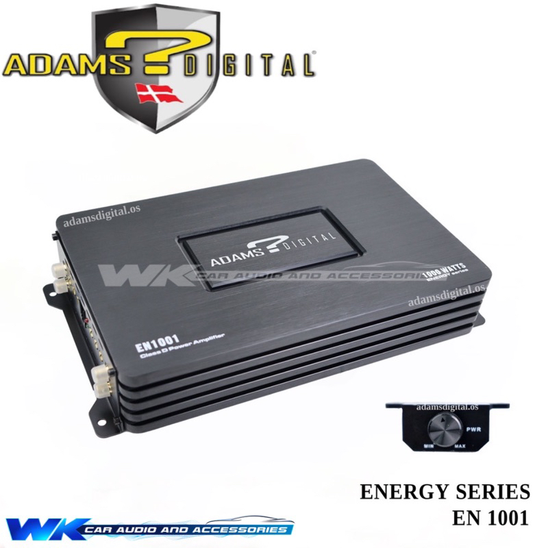 ADAMS DIGITAL ENERGY SERIES HIGH POWER 1 CHANNEL MONOBLOCK POWER ...