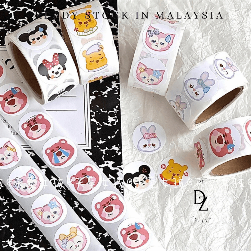 【READY STOCK】200pcs Cartoon Kawaii Sanrio Stellalou Lina Bell Sticker ...