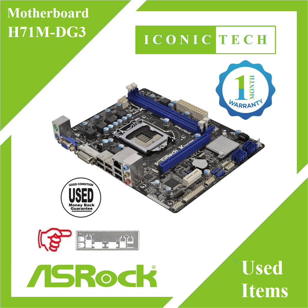 Asrock motherboard lga on sale 1155