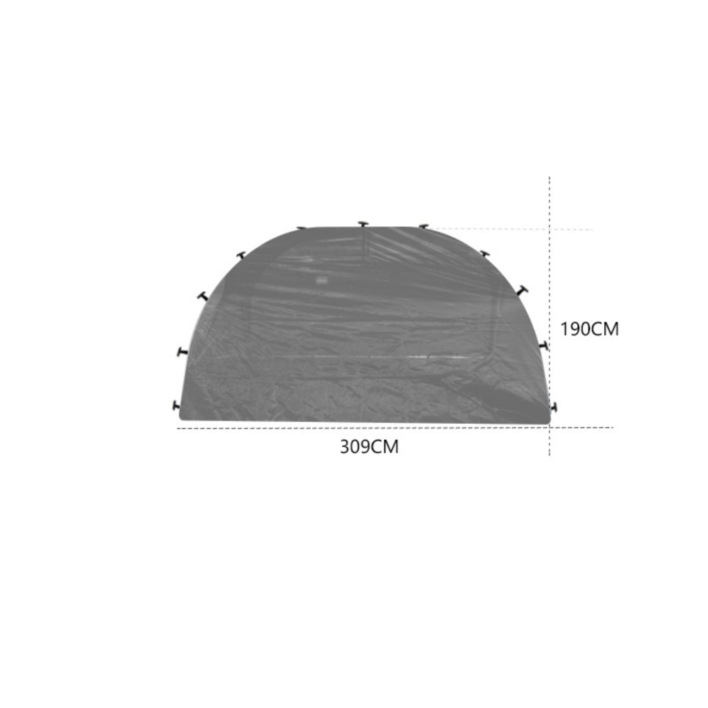 Mountainhiker Camping Green Dome Tent Shelter Flysheet