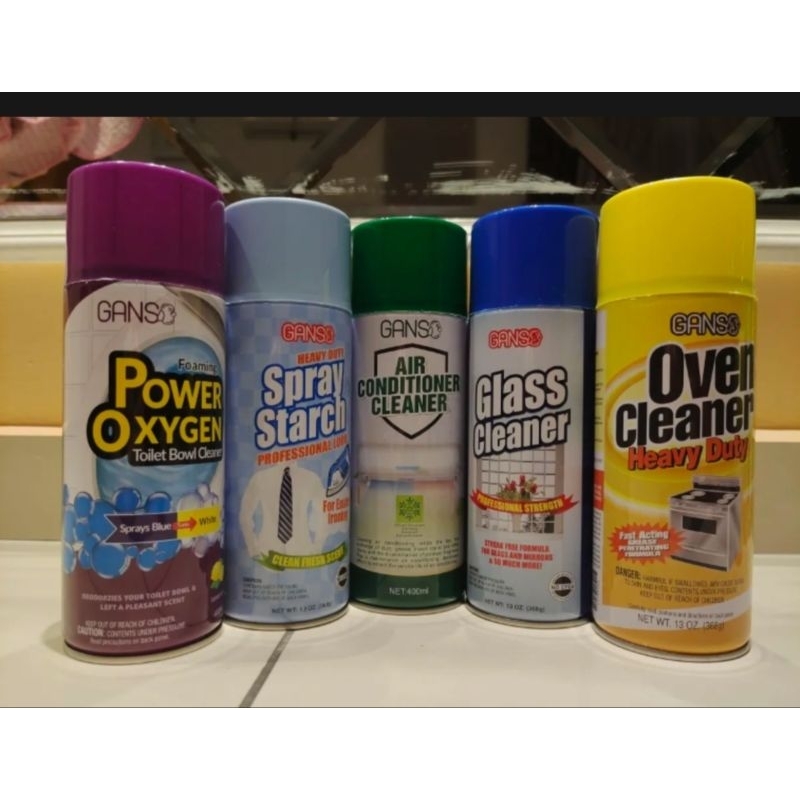 GANSO FOAM CLEANER OVEN,STARCH OXYGEN,GLASS,AIR CONDITIONER CLEANER ...