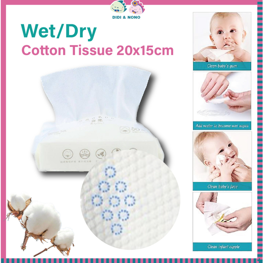 Wet or Dry Cotton tissue | Shopee Malaysia