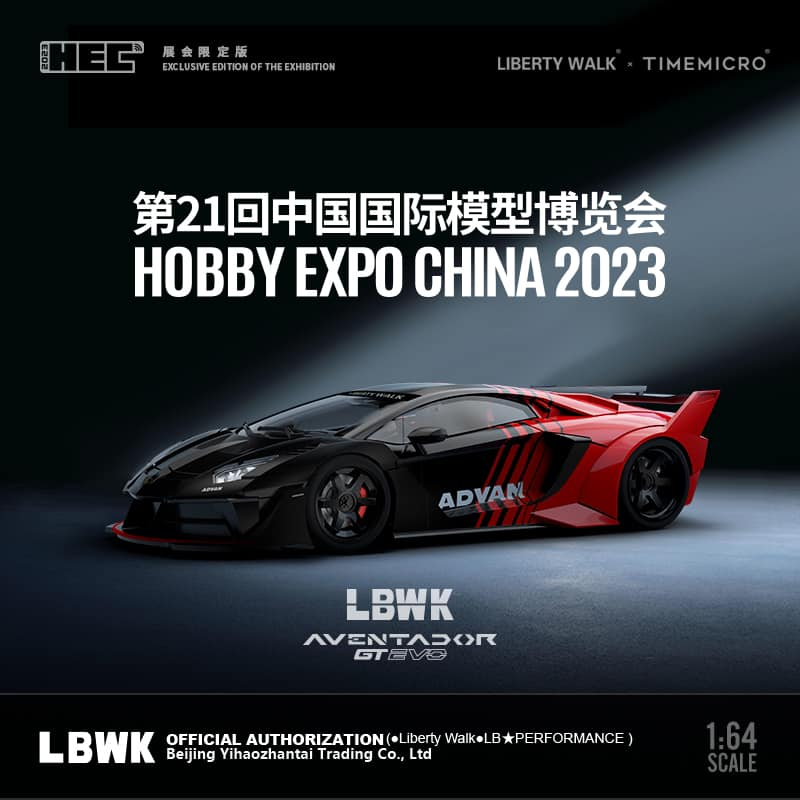 Time Micro 1/64 LBWK LB-Silhouette WORKS Lamborghini Aventador GT Evo ...