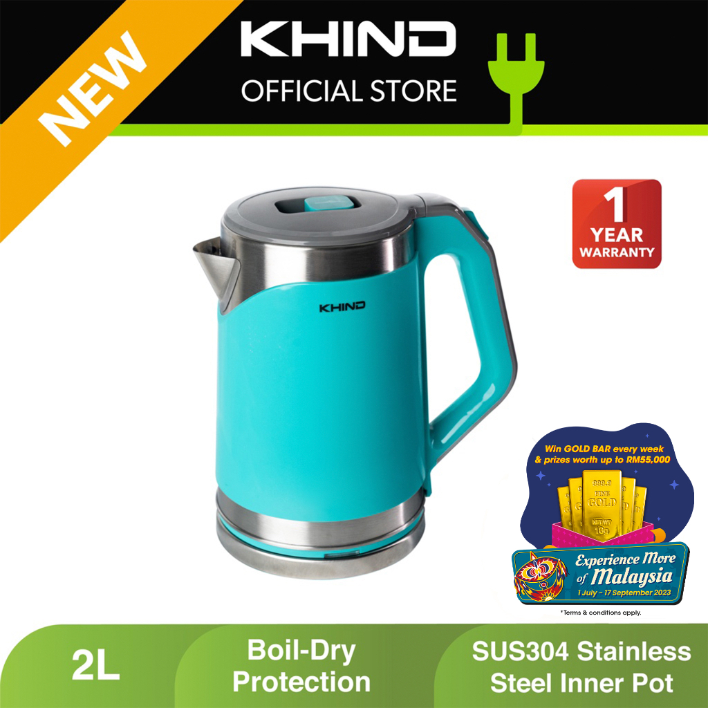 Khind 2L Electric Kettle EK2010 Shopee Malaysia