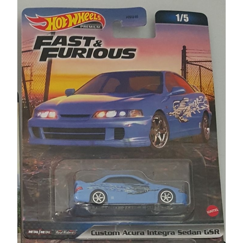 Hot Wheels Fast Furious Acura Integra Mia | Shopee Malaysia