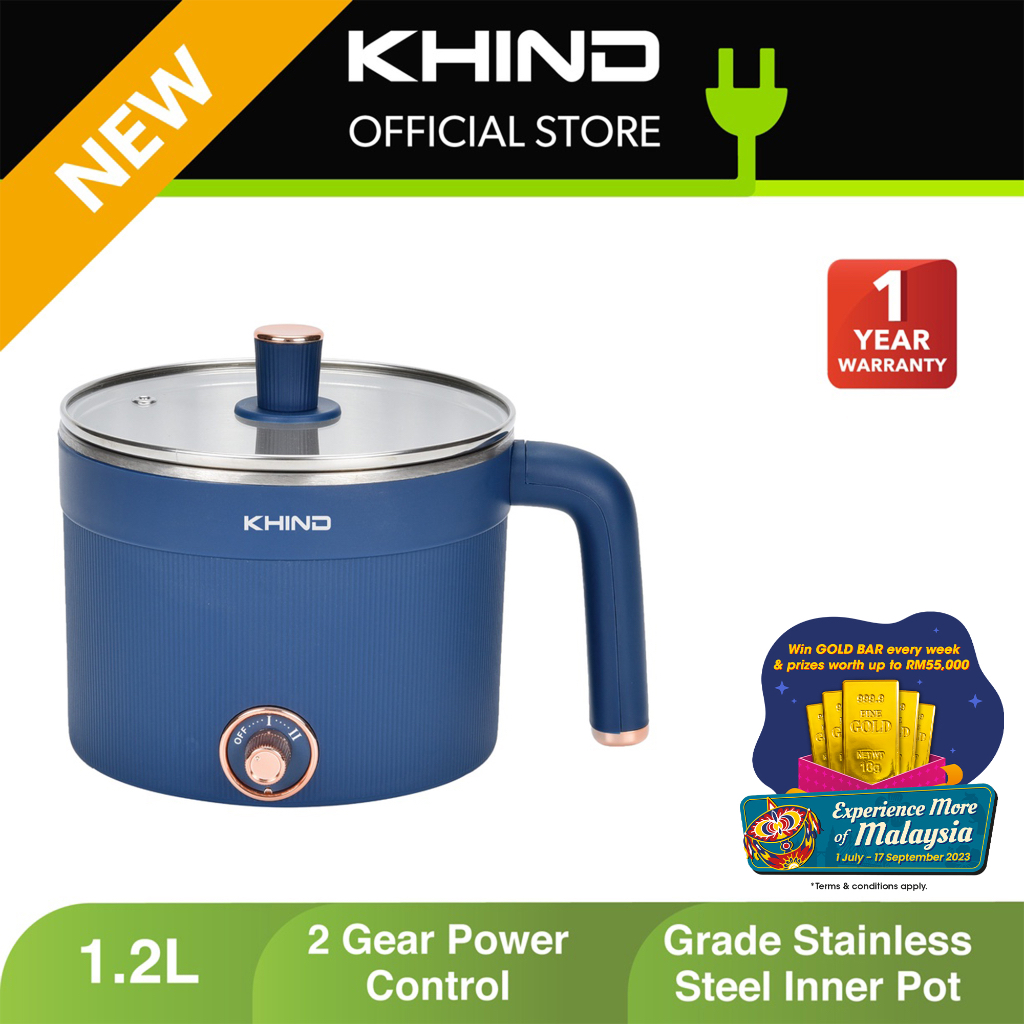 Khind 1.2L Multi Cooker MC121 Shopee Malaysia