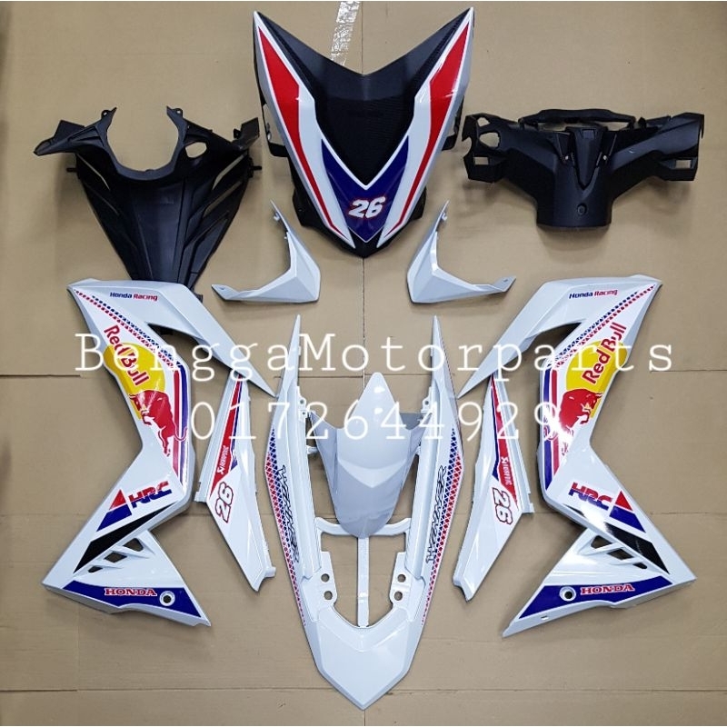 Rs150 Cover Set Custom Redbull V1/V2/V3 | Shopee Malaysia
