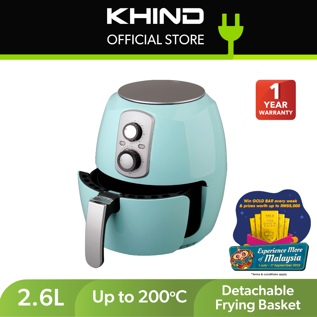 Khind air outlet fryer arf26