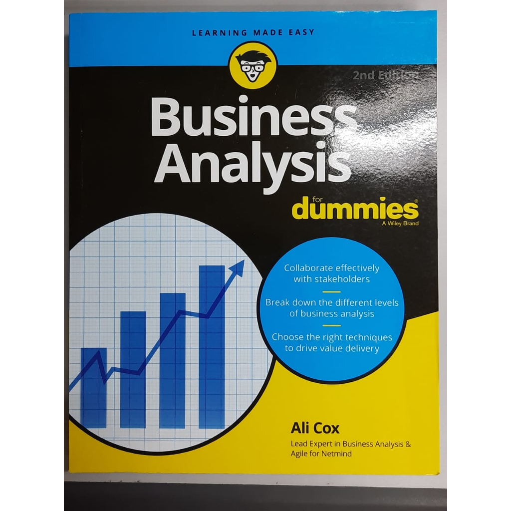 BUSINESS ANALYSIS FOR DUMMIES 2ND ED BY ALI COX 9781119912484 | Shopee ...