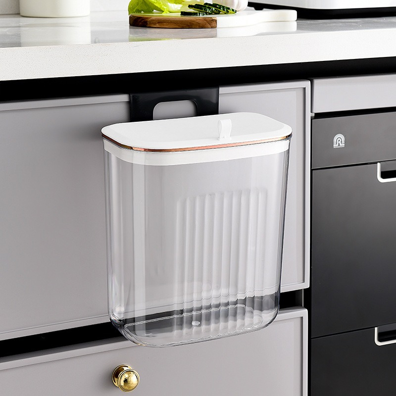 (🇲🇾READY STOCK) Wall Mounted Hanging Trash Bin Kitchen Countertop ...