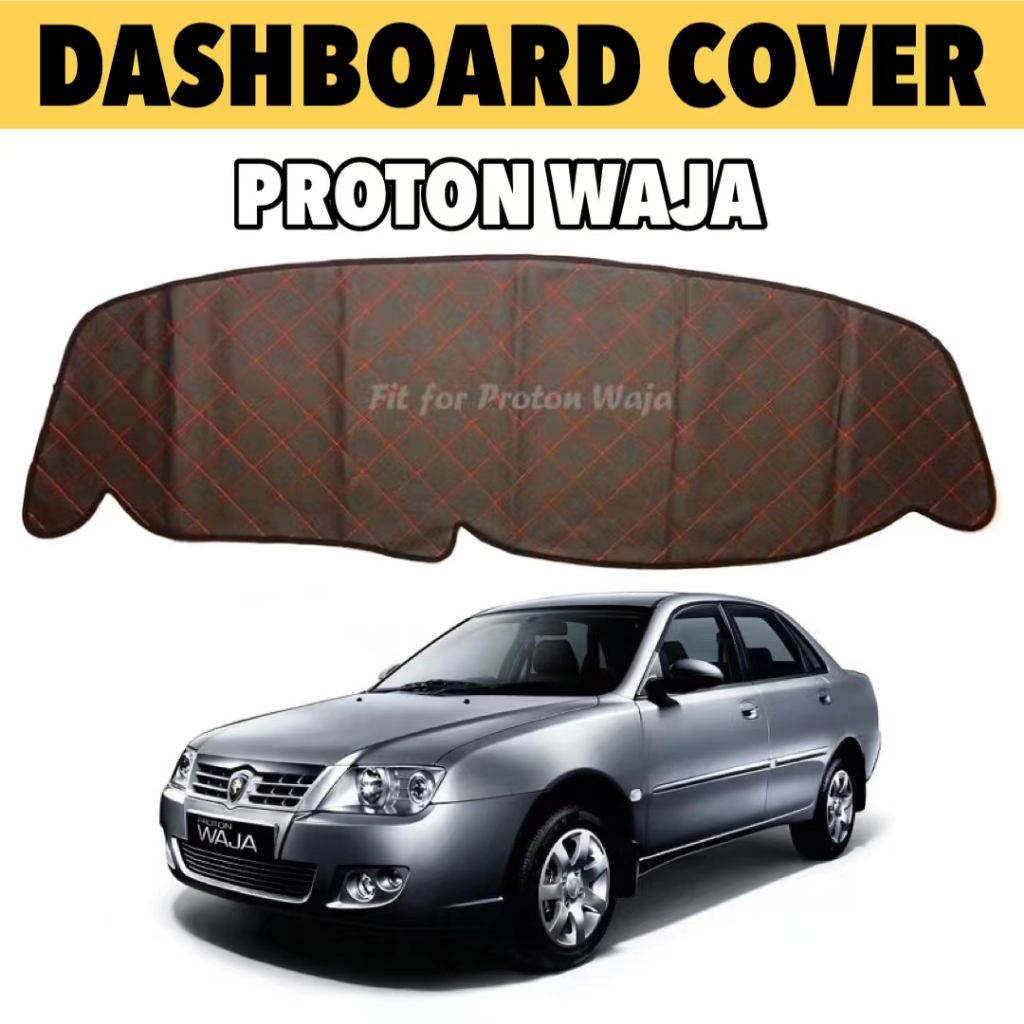 Proton Waja Dashboard Cover Anti Slip Mat DAD Leather Car Dashboard