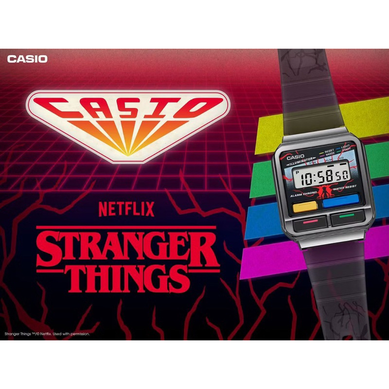 Stranger things casio watch store