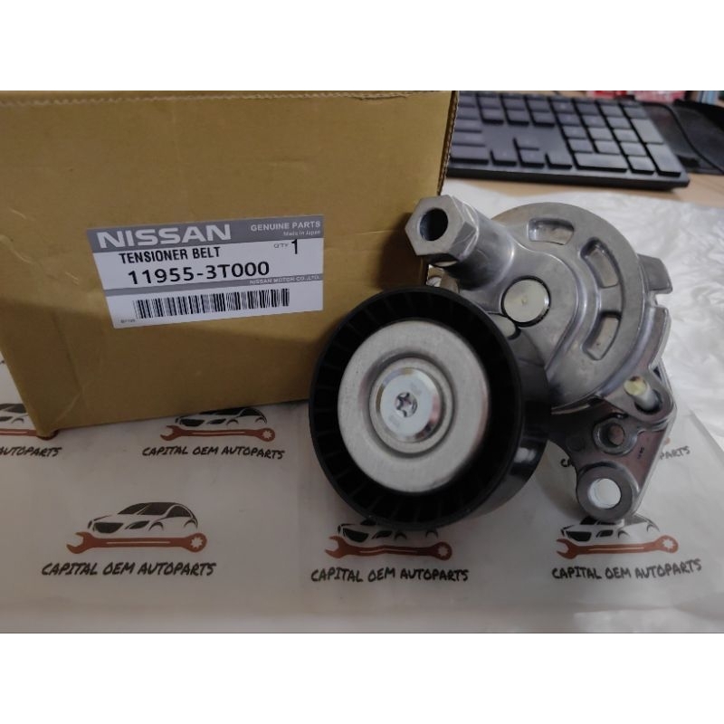 NISSAN FAN BELT TENSIONER 11955-3T000 XTRAIL T32 2.5 TEANA 2014 L33L 2. ...