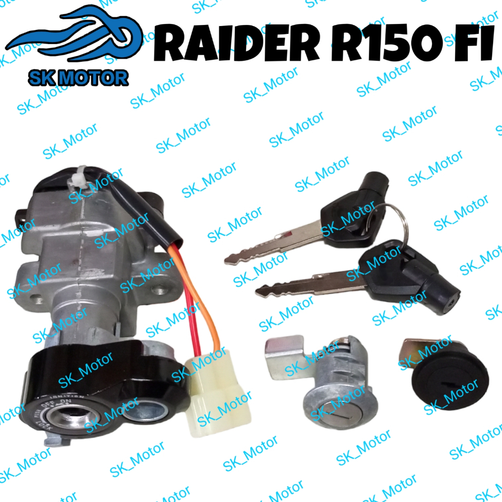 Suzuki BELANG RAIDER R 150 FI Ignition Main Switch / Full Set Switch ...