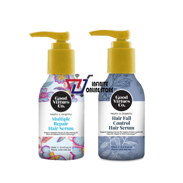 GOOD VIRTUES CO Hair Serum (100ml) (Multiple Repair / Hair Fall