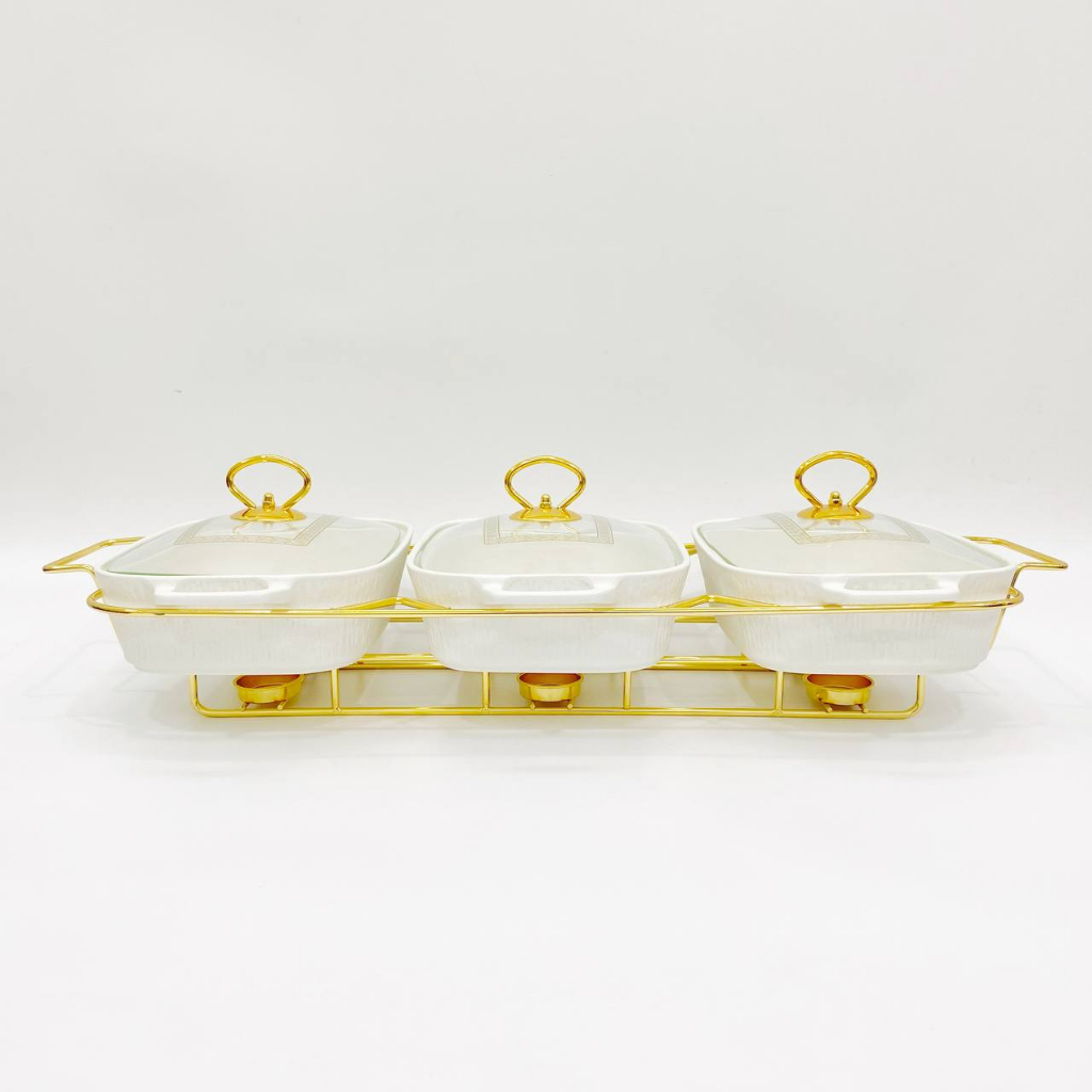 (Raya Sales!!) Queens Rectangle Triple Porcelain 11.5