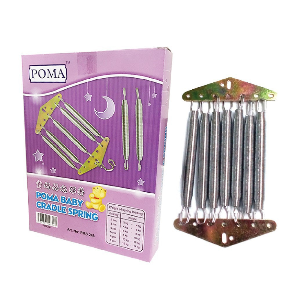 Poma Spring Buaian Mesin 7pcs Spring For Electric Baby Cradle | Shopee ...