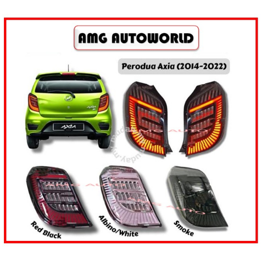 Perodua Axia E G SE AV 2014 2016 2018 2020 2022 Dragon Scale LED Light ...