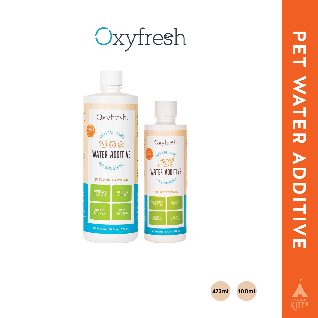 Oxyfresh Pet Water Additive 100ml / 473ml Pet Oral Care Pet
