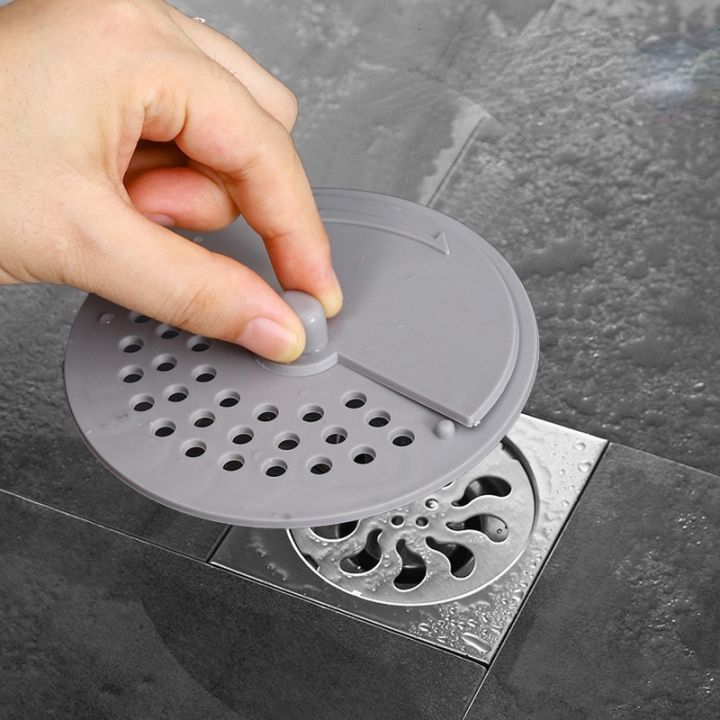 Rotatable Floor Drain Bathroom Floor Drain Hair Filter Sewer Deodorizing Drain Anti Odor Sink