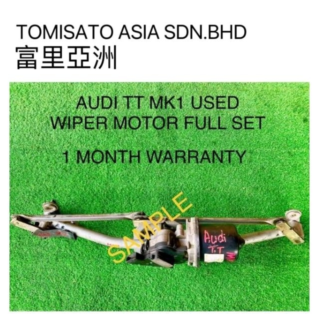 AUDI TT MK1 FRT ELECTRIC WIPER MOTOR (USED PARTS STOCK) Shopee Malaysia
