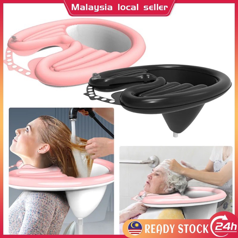 Inflatable Hair Wash Basin Portable Washing Basin Senior Care Hair Care