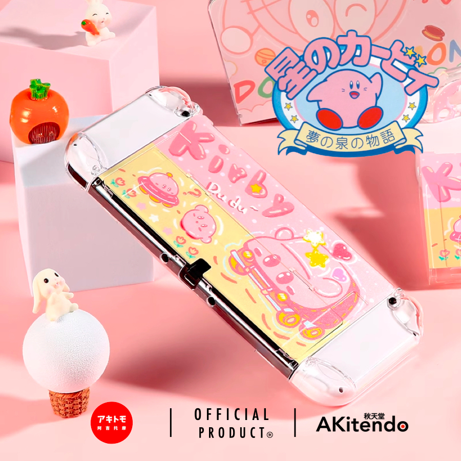 Coque Avant Switch OLED – Kirby 30th Anniversary – Japon – Neuf