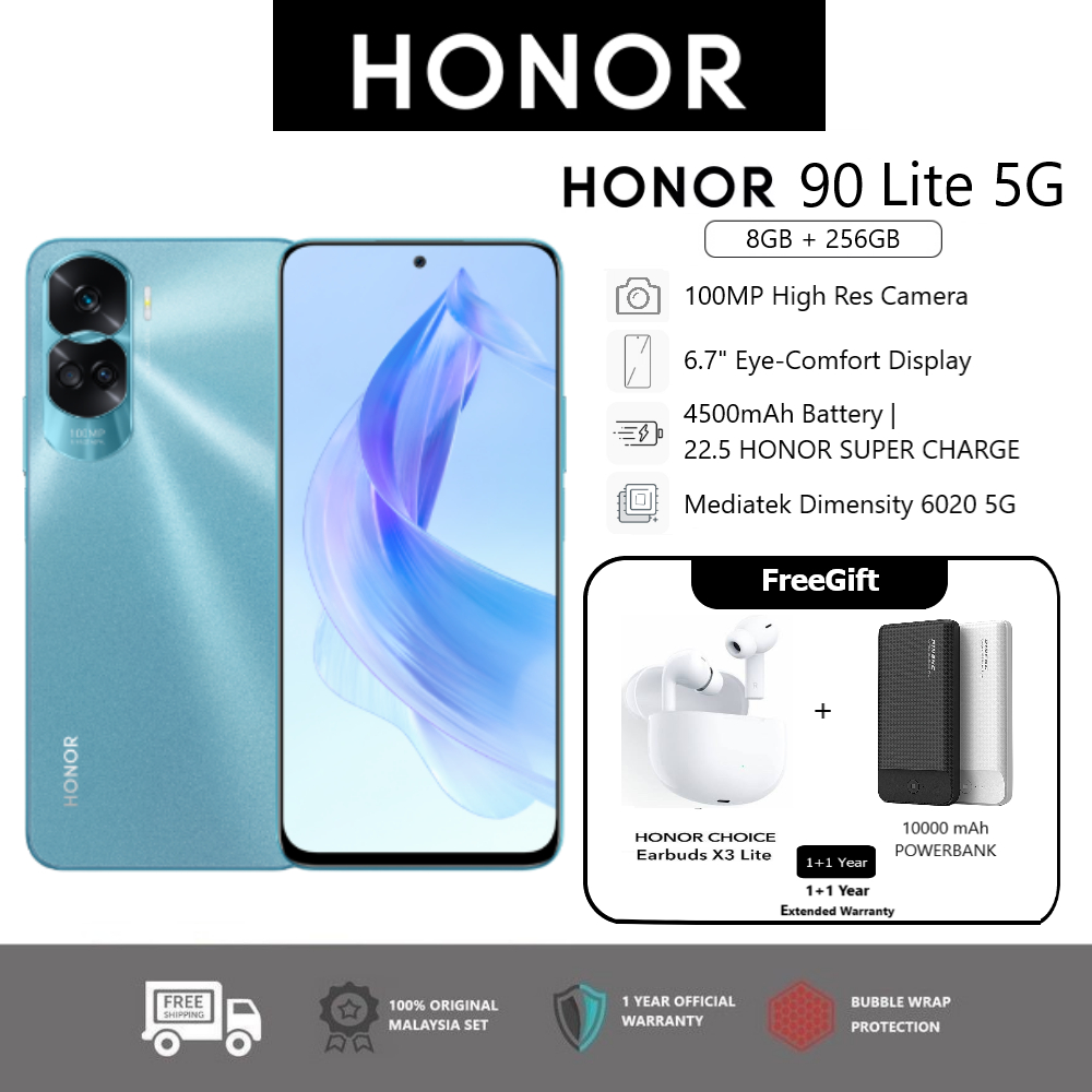 Honor 90 Lite 5G, 8GB RAM, 256GB ROM