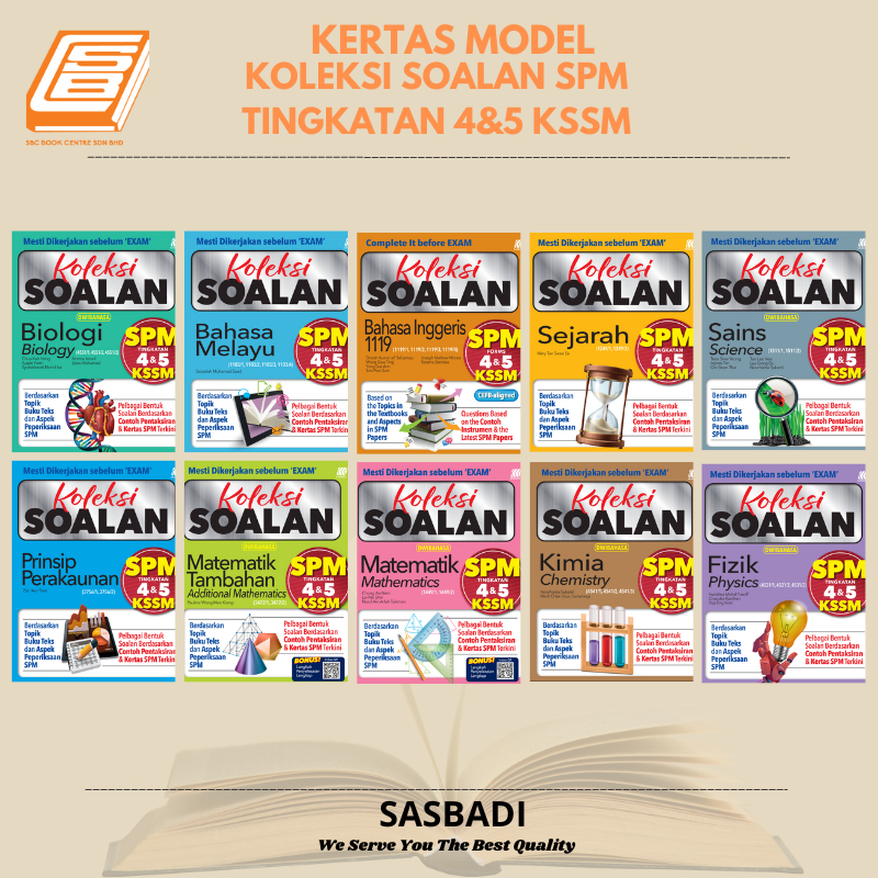 [SBCB] Kertas Model : Koleksi Soalan SPM Tingkatan 4&5 KSSM | Shopee ...