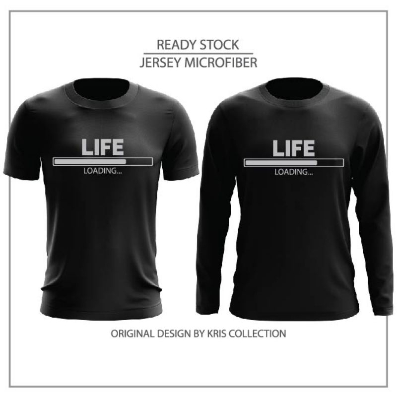 T Shirt LIFE Baju Lelaki Perempuan | Shopee Malaysia