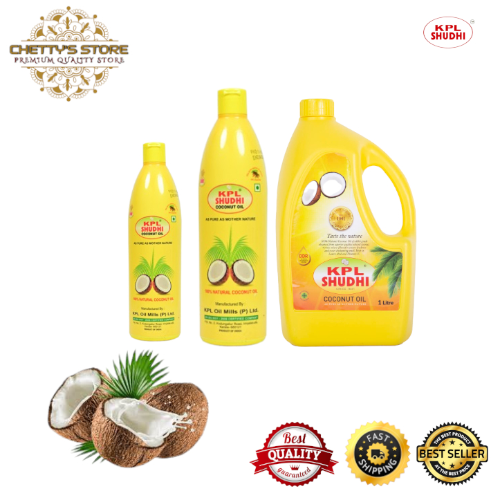 (IMPORTED INDIA) KPL SHUDHI COCONUT OIL (500ML/1L/2L) Shopee Malaysia