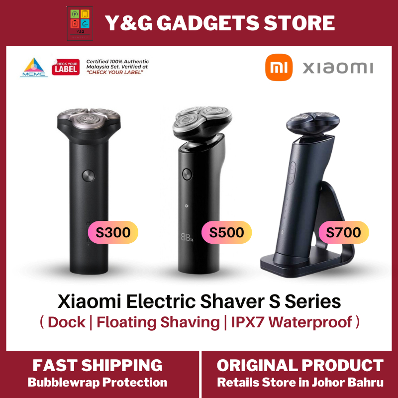 Xiaomi Mijia Mi Electric Shaver S300 / S500 / S700 360 degrees Head ...