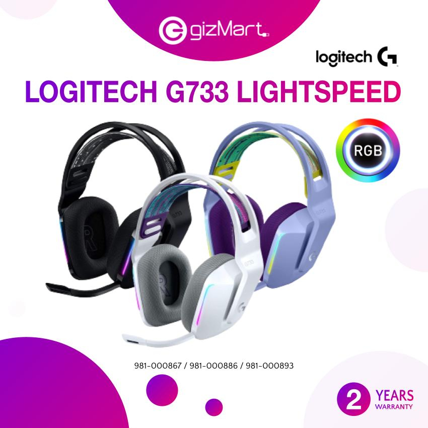 Logitech G733 Lightspeed Wireless Rgb Gaming Headset Shopee Malaysia