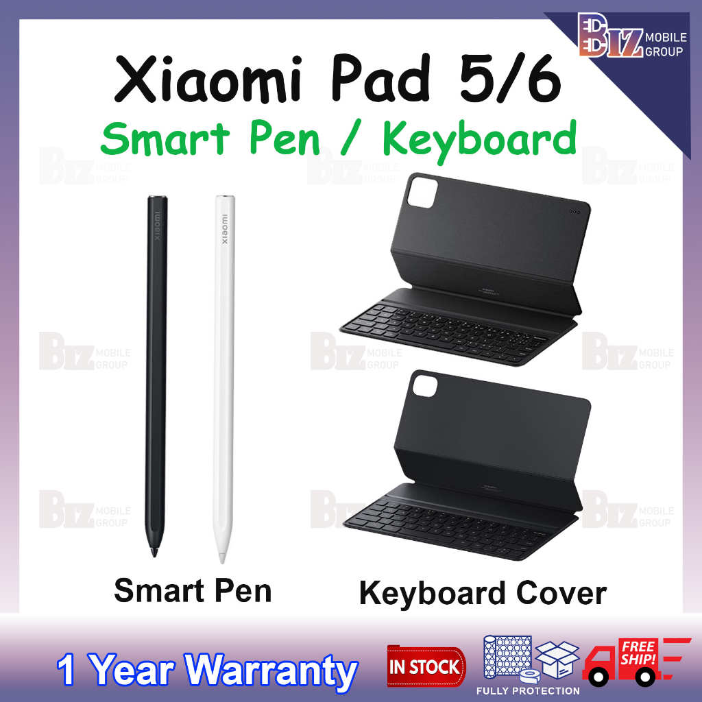 Xiaomi Pad 5 / Xiaomi Pad 6 Keyboard | Mi Smart pen | Xiaomi Pad 5