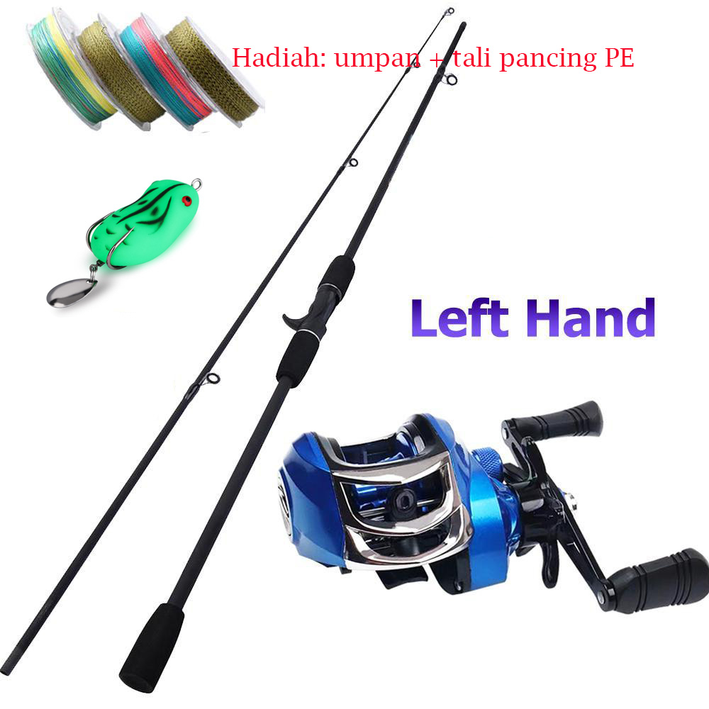 1.39M 1.68M 1.8M Ul Slow Spinning Casting Lure Rod 1.5-8g Lure