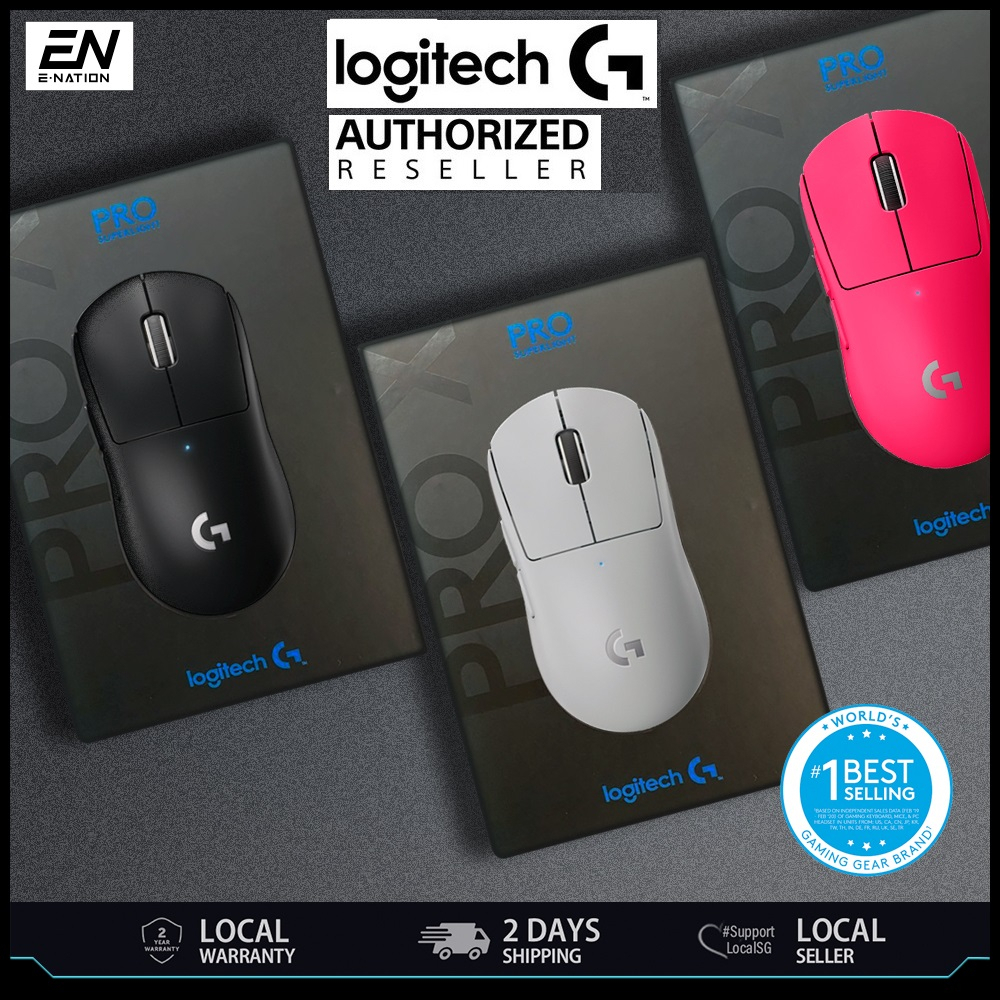 [Ready Stock] Logitech G PRO X | G PRO X SUPERLIGHT 2 Superlight Ultra
